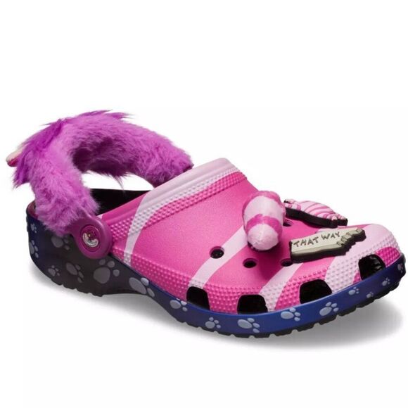 M11 Cheshire Cat Adults Unisex Alice in Wonderland CROCS Disney NWT NEW/Sealed - Picture 5 of 8